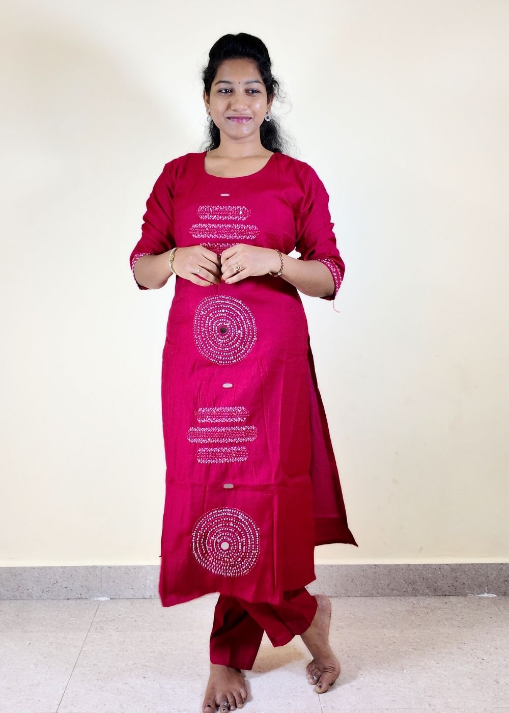 Women’s Ethnic 2-Piece Kurta Set
